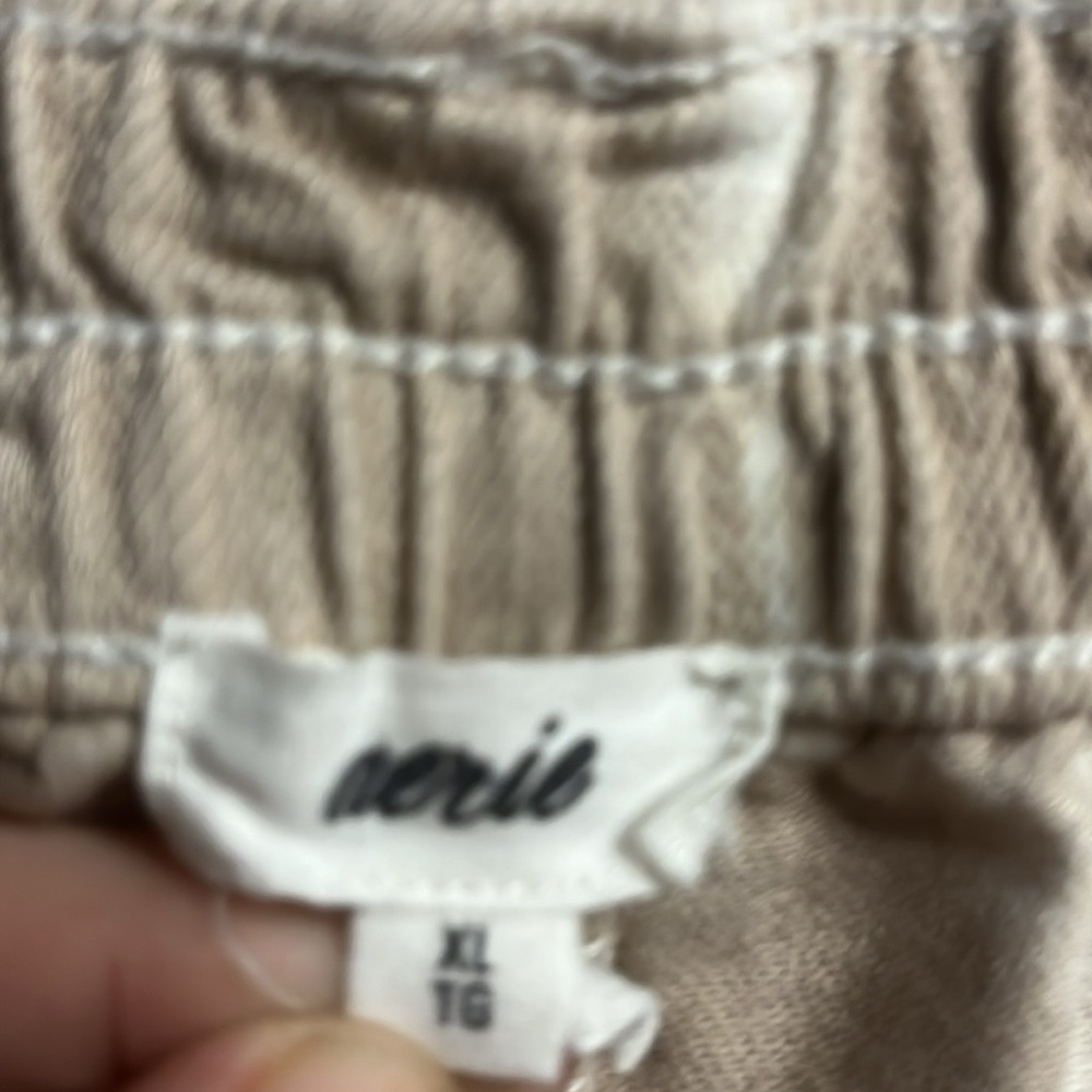 Aerie Tie Dyed Distressed Jean Shorts - Picture 10 of 11